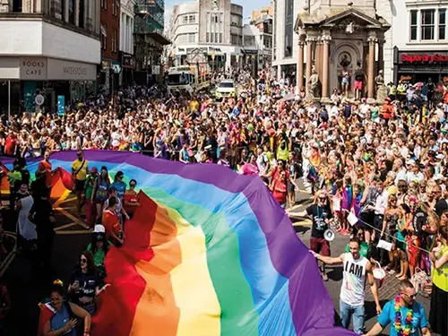 Brighton Pride Minibus Hire