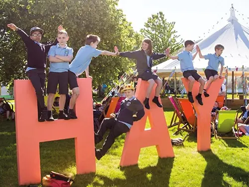 Hay Festival of Literature and Arts Minibus Hire