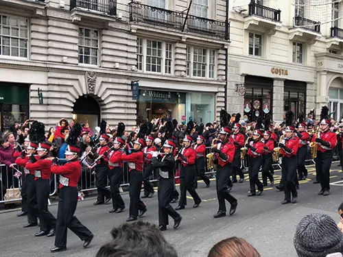 London New Year’s Day Parade Minibus Hire