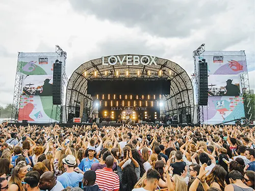 Lovebox Festival Minibus Hire