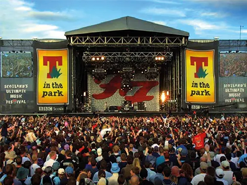 T in the Park Minibus Hire