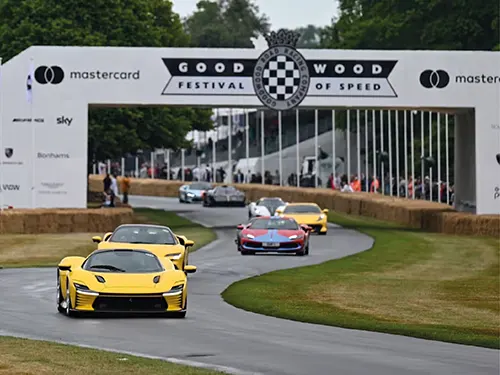 The Goodwood Festival of Speed Minibus Hire