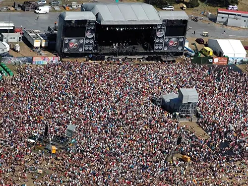 V Festival Minibus Hire