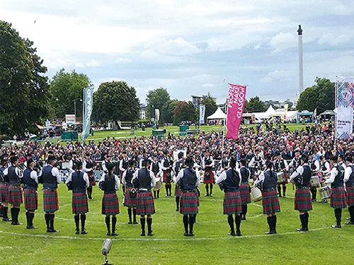 World Pipe Band Championships (Glasgow) Minibus Hire