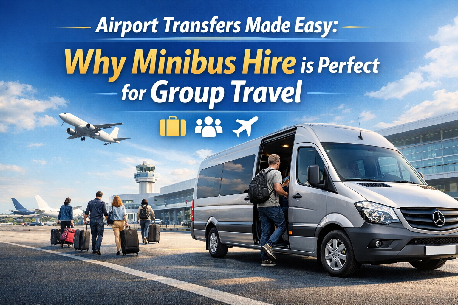Airport Transfers Made Easy: Why Minibus Hire Is Perfect for Group Travel